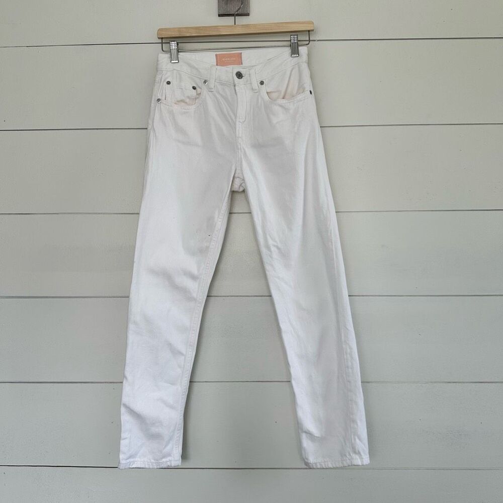 Everlane Women’s 24 White Summer Jeans